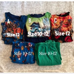 Boys Pajama Sets (3)